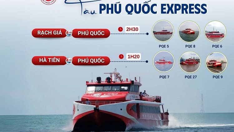 Đặt vé tàu Trà Vinh - Phú Quốc